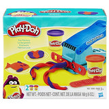 Play-Doh Basic Fun Factory Shape Making Machine with 2 Non-Toxic Play-Doh Colors,Red/Blue,Pack of 2