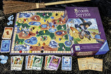 Ravensburger Broom Service for Ages 10 & Up - Intense Strategy Game of Skill, Lucky, & Bluffing, 81083