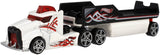 Mattel Hot Wheels Super Rig, Includes 1 Hauling Rig and 1 Vehicle - Styles May Vary BDW51