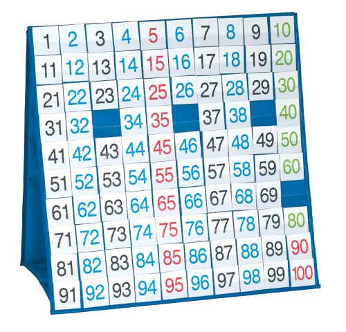 Lauri Tabletop Pocket Charts - 100 Board