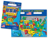 Create-A-Scene Magnetic Playset - USA Puzzles