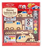 Melissa and Doug Kids' Rescue Vehicles Set