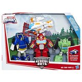 Playskool Heroes Transformers Rescue Bots Griffin Rock Rescue Team