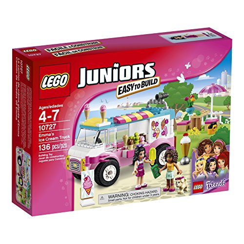 LEGO Juniors Emmas Ice Cream Truck 10727 Toy For 4-Year-Olds