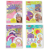 Melissa & Doug Simply Crafty Activity Kits Set -Terrific Tiaras, Marvelous Masks, Precious Purses, Letter Flowers