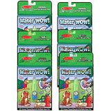 Melissa & Doug On The Go Water Wow! Activity Book, 6-Pack - Animals Bundle Toy