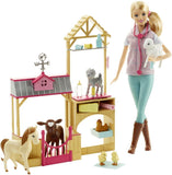 Mattel Barbie Farm Vet Doll & Playset DHB71