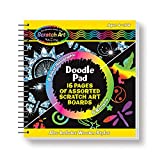 Melissa & Doug Scratch Art Doodle Pad With 16 Scratch-Art Boards and Wooden Stylus