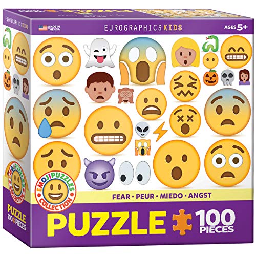 EuroGraphics Fear Emoji (100 Piece) Puzzle