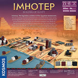 Imhotep Builder of Egypt | Family Board Game by Kosmos | 2-4 Players | Ages 10+ | Toy of The Year Finalist | Parents Choice Gold Award Winner | Toy Insider Top Holiday Toy | Spiel Des Jahres-Nominated