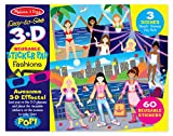 Melissa & Doug Easy-to-See 3-D Reusable Sticker Pad, Fashions