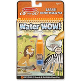 Melissa & Doug Safari: ON The GO Water-Reveal Activity Pad + 1 Scratch Art Mini-Pad Bundle (#09441)