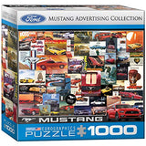 EuroGraphics Ford Mustang Vintage Ads Small Box Puzzle (1000 Pieces)
