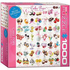EuroGraphics Cake Pops 1000-Piece Puzzle (Small Box) Puzzle