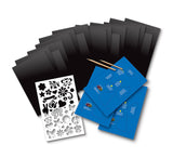 Melissa & Doug Deluxe Neon Scratch Art Set