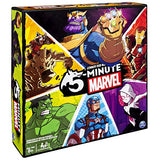 5-Minute Marvel, Fast-Paced Cooperative Card Game for Marvel Fans and Kids Aged 8 and Up