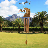 Woodstock Chimes CGB436 The Original Guaranteed Musically Tuned Chime Asli Arts Collection, 37 in, Gilbert