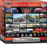 EuroGraphics 1930's Cruisin' Classics Puzzle (1000 Pieces)