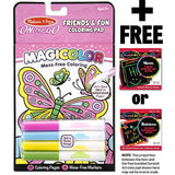 Melissa & Doug Friendship & Fun: Magicolor Mess-Free Coloring Pad + FREE Scratch Art Mini-Pad Bundle [91343]