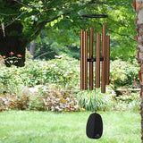 Woodstock Chimes BPMBR The Original Guaranteed Musically Tuned Chime Medium Bells of Paradise, 32-Inch, Bronze