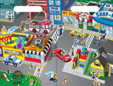 Create-A-Scene Magnetic Playset - Town