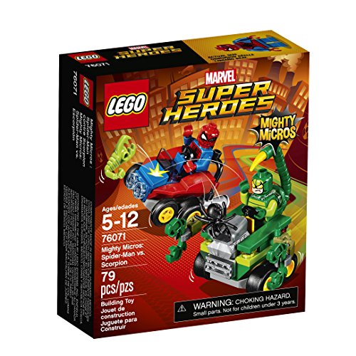 LEGO Super Heroes Mighty Micros Spider-Man Vs. Scorpion 76071 Building Kit