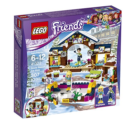 LEGO Friends Snow Resort Ice Rink 41322 Building Kit 307 Piece