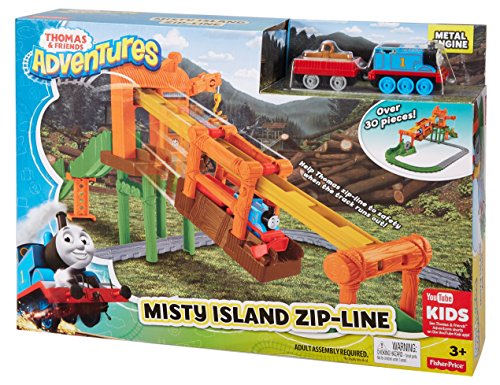 Fisher-Price Thomas & Friends Adventures, Misty Island Zip-Line Train Playset
