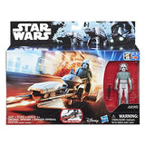 Star Wars Rebels AT-DP Pilot and Imperial Speeder