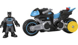 Imaginext DC Super Friends Batman Toy Motorcycle with Launcher Bat-Tech Batcycle