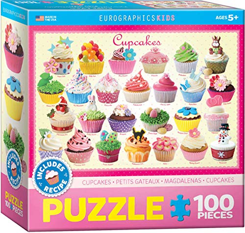 Eurographics Cupcakes Puzzle, 100-Piece
