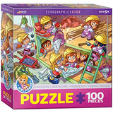 EuroGraphics Girl Power! Engineers Puzzle (100-Piece)