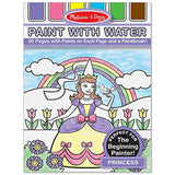 Melissa & Doug Princess: Color with Water Only Art Activity Pad + Free Scratch Art Mini-Pad Bundle [41669]