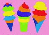 Lauri Crepe Rubber Puzzles - Ice Cream