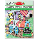 Melissa & Doug Vehicles: Color with Water Only Art Activity Pad + FREE Scratch Art Mini-Pad Bundle [93392]