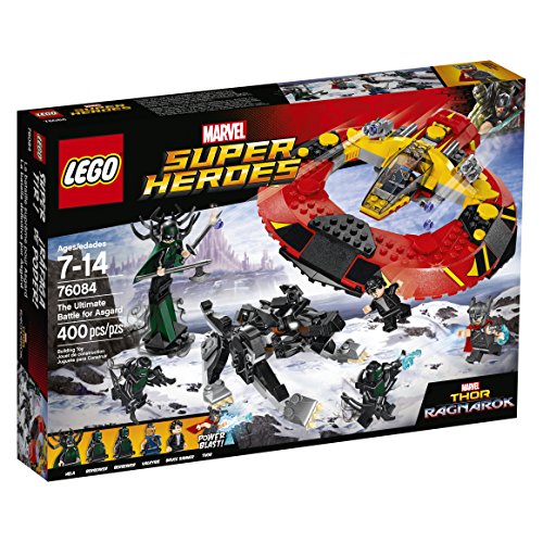 LEGO Super Heroes The Ultimate Battle For Asgard 76084 Building Kit 400 Piece