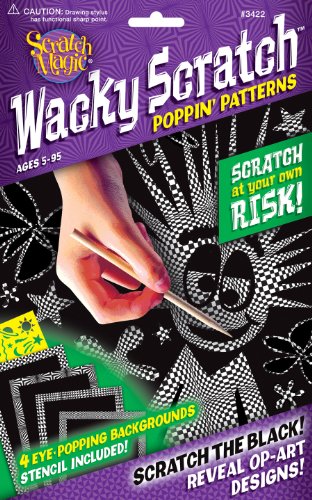 Melissa and Doug Poppin' Patterns Scratch Art Boards
