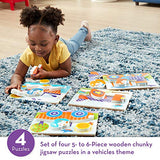 Melissa & Doug Jigsaw Puzzle Set  Vehicles