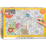EuroGraphics Beautiful Garden Color Me Puzzle (300 Piece)
