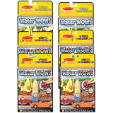 Melissa & Doug On The Go Water Wow! Activity Book, 6-Pack - Vehicles Bundle Toy