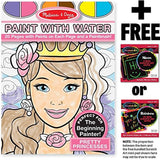 Pretty Princesses: Color with Water Activity Book + FREE Melissa & Doug Scratch Art Mini-Pad Bundle [94344]