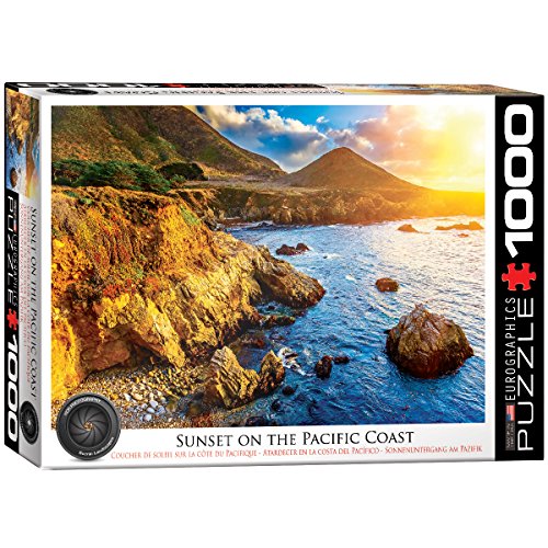 EuroGraphics Sunset on The Pacific Jigsaw Puzzle (1000-Piece)