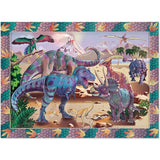Dinosaur Dusk: Peel & Press Sticker by Number Series + Free Melissa & Doug Scratch Art Mini-pad Bundle [40075]