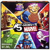 5-Minute Marvel, Fast-Paced Cooperative Card Game for Marvel Fans and Kids Aged 8 and Up