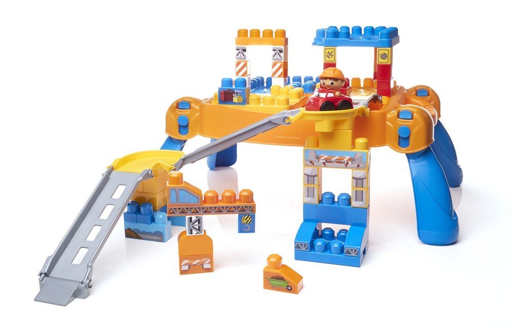 Mega Bloks First Builders Build N' Go Table Building Blocks DPY52