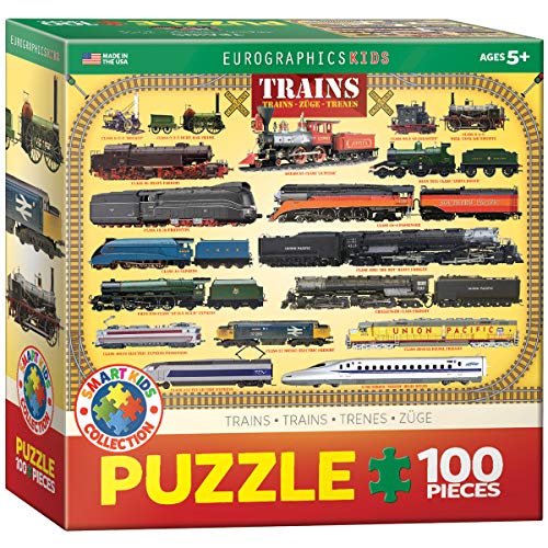 Trains 100 Piece Jigsaw Puzzle