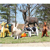 Jet Creations Inflatable Deer Animals Party Stuffed Animal 36" Tall, an-DEER3