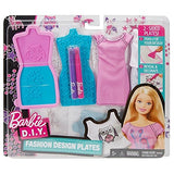 Barbie D.I.Y. Fashion Design Plates #1