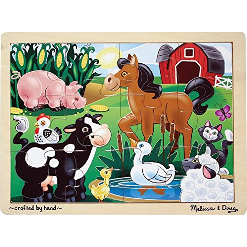 On the Farm Jigsaw (12 pc) Toys Baby Kids Games