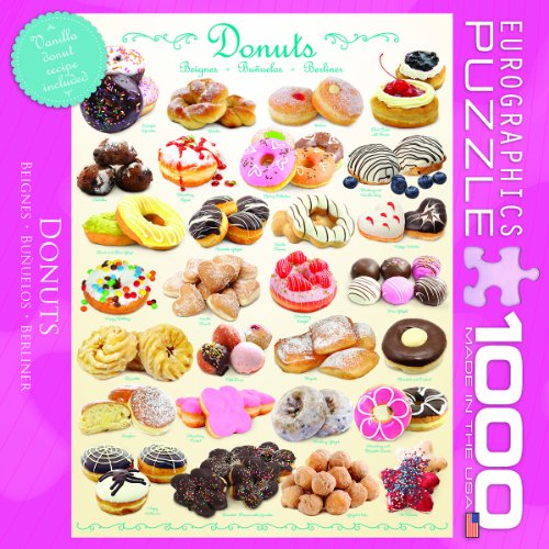 Donuts 1000-Piece Puzzle (Small Box)